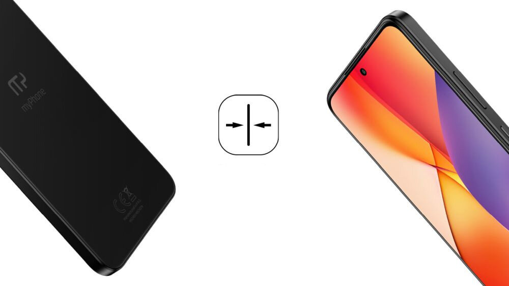 Smartfon myPhone N23 Plus mini jack design elegancki