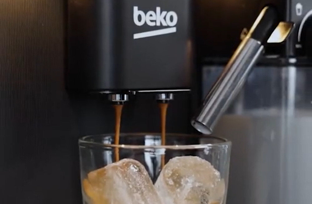 Ekspres BEKO CaffeExperto CEG7348B Orzeźwienie i smak na zimno Funkcja Cold Brew temperatura Iced Americano Cold Brew przemyślana konstrukcja wymiary