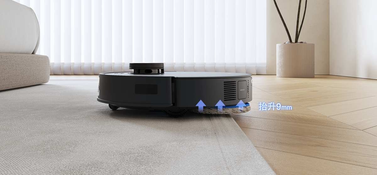 Moc ssania 11.000 Pa i technologia OZMO Turbo 2.0