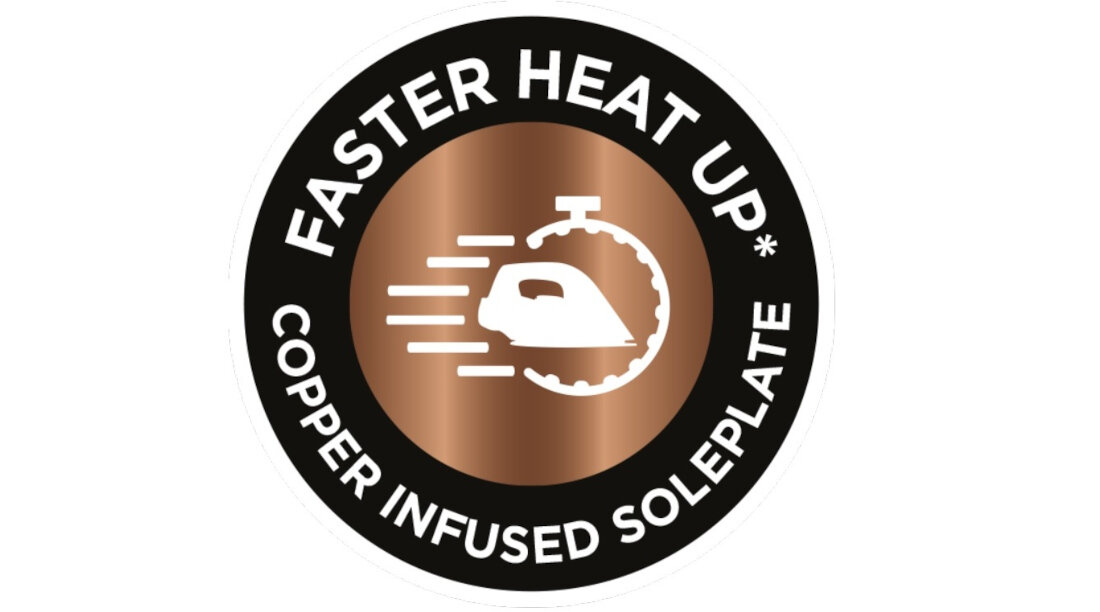 Żelazko RUSSELL HOBBS Cooper Express Pro 23986-56 szybkie nagrzewanie wlew miedziany