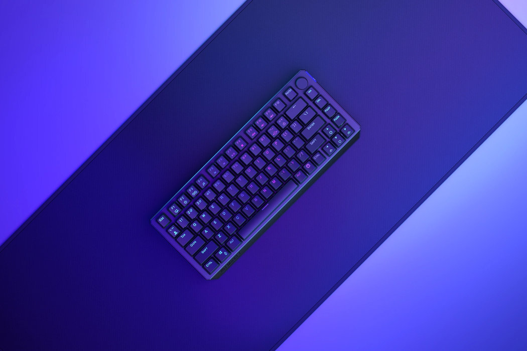 Klawiatura ENDORFY Thock 75 Kailh Box Black Wireless mała ergonomiczna alumienium wygląd mocna szybka wzmocniona hotswap PTB