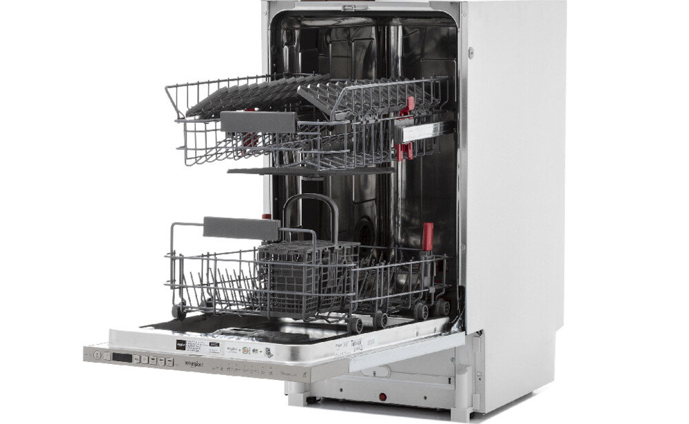 Zmywarka WHIRLPOOL WSIO 3T125 6 PE X zestaw