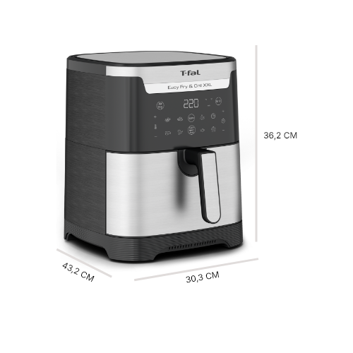 FRYTKOWNICA BEZTŁUSZCZOWA TEFAL Easy Fry&Grill XXL EY801D