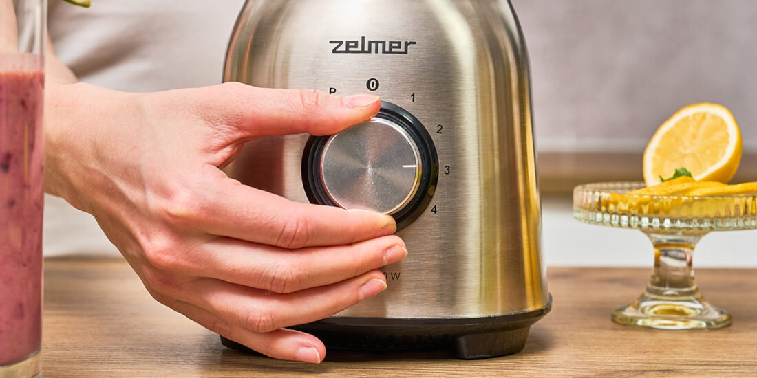 Blender kielichowy ZELMER ZSB4820 4 poziomy regulacji prędkości dopasowanie potrzeby możliwości