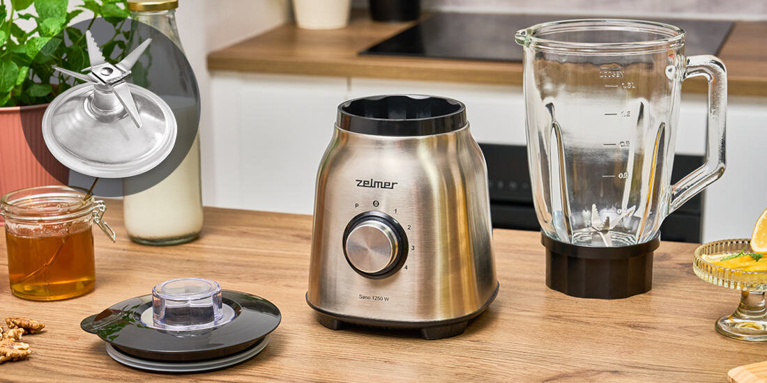 Blender kielichowy ZELMER ZSB4820 Łatwe czyszczenie higiena ostrza demontaż
