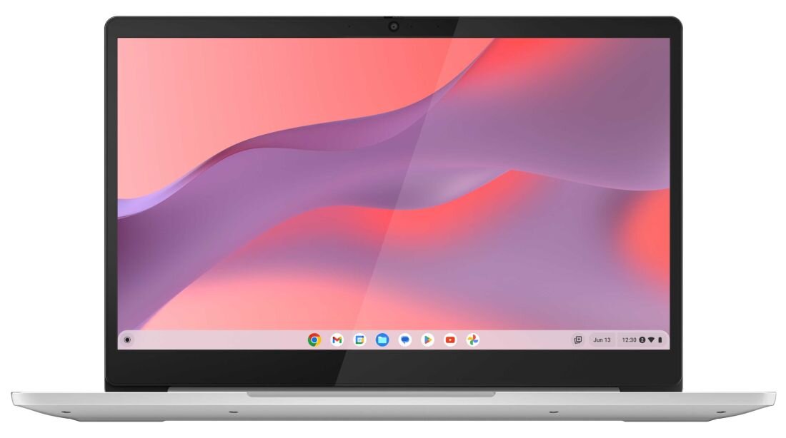 Laptop Lenovo IdeaPad Slim 3 z systemem Chrome, dobry do pracy i nauki, z eleganckim designem i wydajnością.  - Dolby Audio Privacy Shutter 