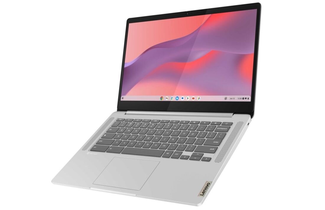 Laptop Lenovo IdeaPad Slim 3 Chromebook, smukły design, dobry do codziennych zadań. - bateria 47 Wh, 45 W USB-C   