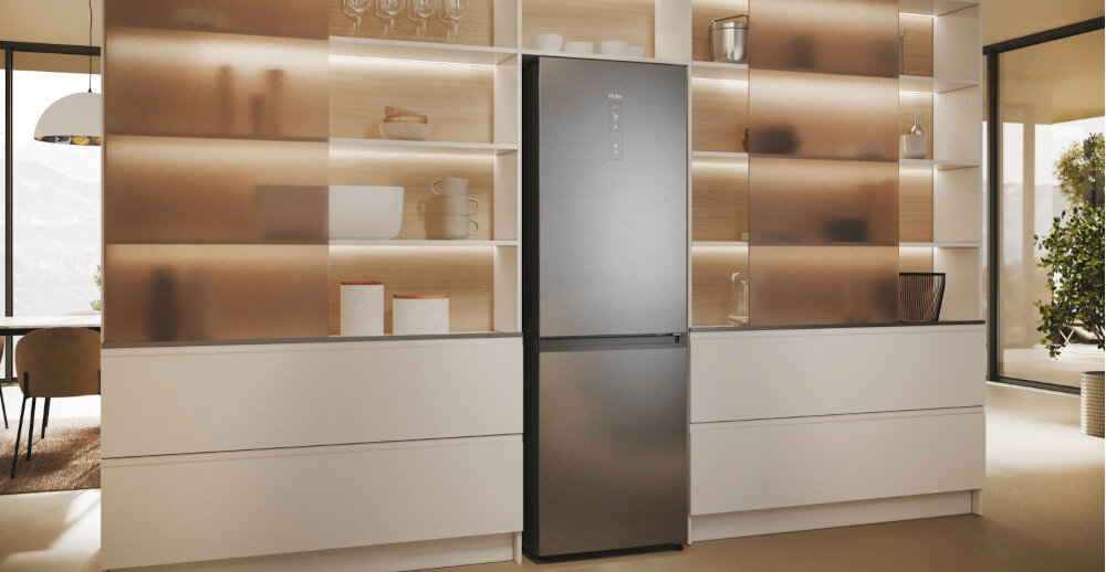 LODÓWKA HAIER HDPW5618CNPK zaawansowana Technologia design styl funkcje szuflady pojemność