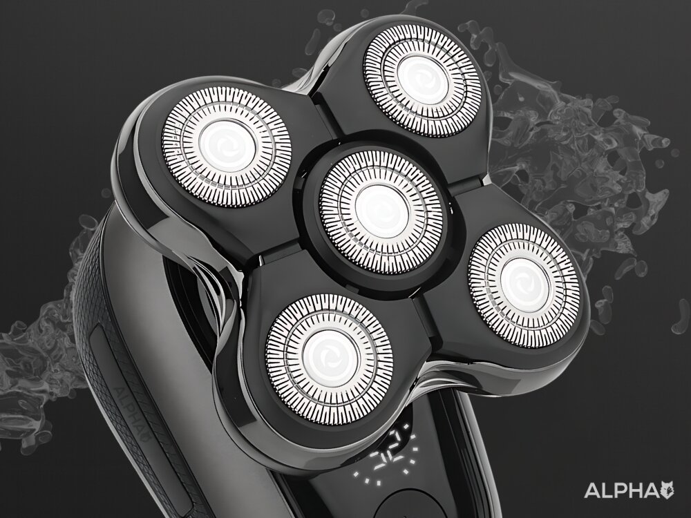 Golarka ALPHA Trx-Pro wodoodporna konstrukcja, mycie pod bieżącą wodą, łatwe utrzymanie higieny i porządku