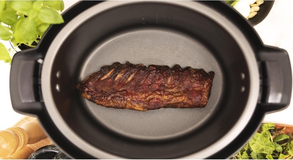 Multicooker CECOTEC Olla GM H Ovall system regulacji temperatury, dopasowane parametry do potrawy, soczyste mięso, głęboki smak, wbudowany timer 24h