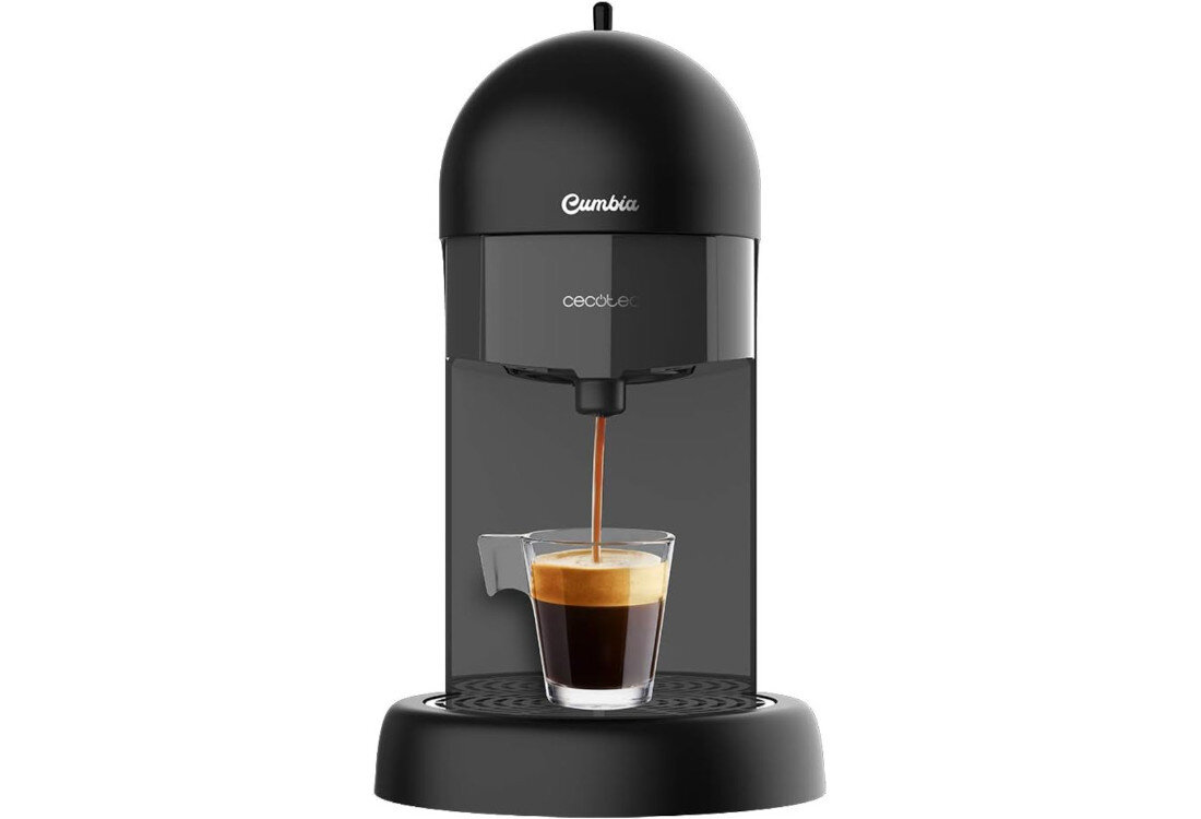 Ekspres CECOTEC Cumbia Capricciosa Czarny Kompaktowy styl kuchni wymiary  Smukła forma
