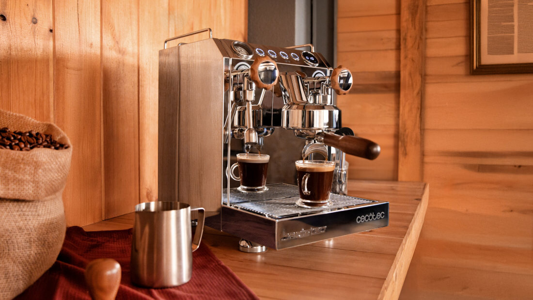 Ekspres CECOTEC Baristeo Classic Smak jak z kawiarni System wstępnego zaparzania BaristaSystem już od pierwszych sekund parzenia Intensywna crema i równomierna ekstrakcja