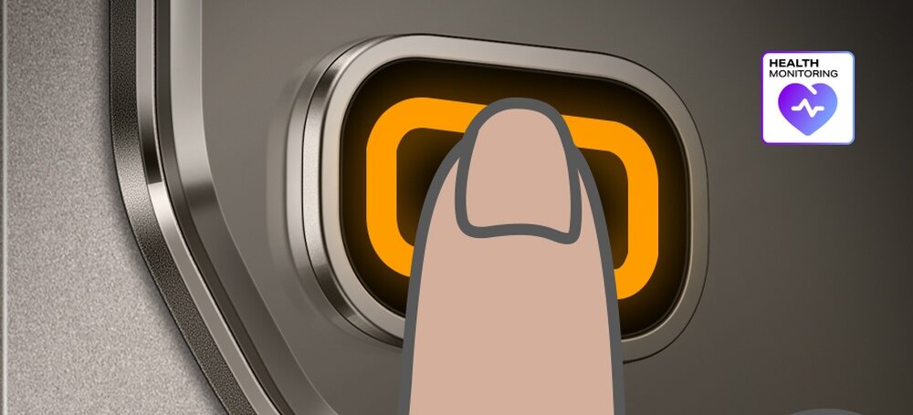 Smartfon INFINIX Note 50 Pro szybki pomiar tętna i poziomu tlenu we krwi 