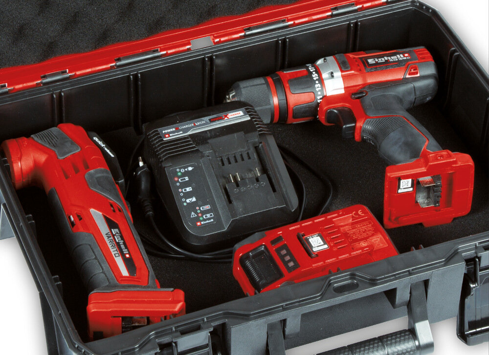 Walizka narzędziowa EINHELL E-Case S-F 4540011 solidna konstrukcja obciazenie do 25 kg do 90 kg przy dwoch obciazenie z gory do 300 kg