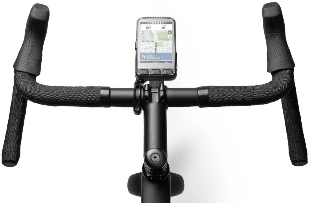 Nawigacja rowerowa WAHOO Elemnt Ace WFCC7 rama rowerowa na ramie nawigacja dotykowy ekran uzupełniony przyciskami pewne sterowanie nawet w rękawiczkach komfort w dynamicznych warunkach płynność treningu i redukuje ryzyko pomyłek konstrukcja z klasą IPX7 odporność na deszcz i błoto