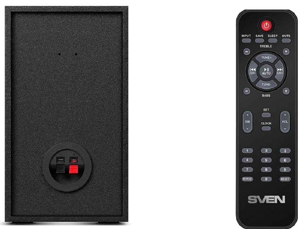 Głośniki SVEN 2.1 MS-2050  - Wlasciwosci audio 