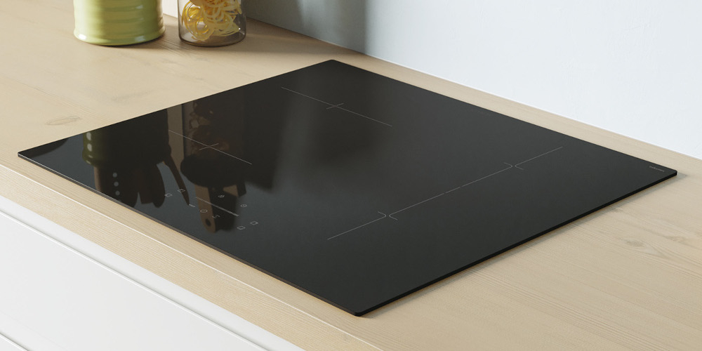 PŁYTA CANDY CTP6SC4 E14U powiększona strefa grzania Bridge łączenie pól duża powierzchnia równomierne ogrzewanie