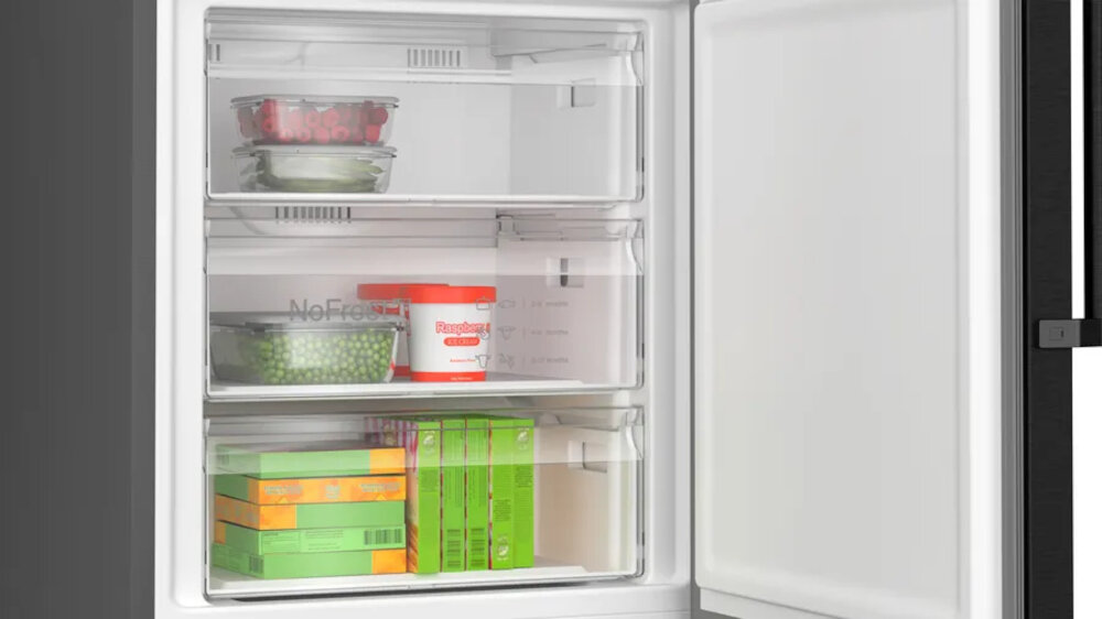 Lodówka BOSCH KGN49LBCF  No Frost 203cm szerokosc wymiary