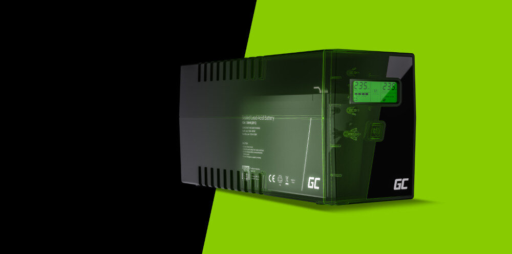 Akumulator GREEN CELL AGM VRLA AGM11 bezobsługowa praca bezpieczeństwo