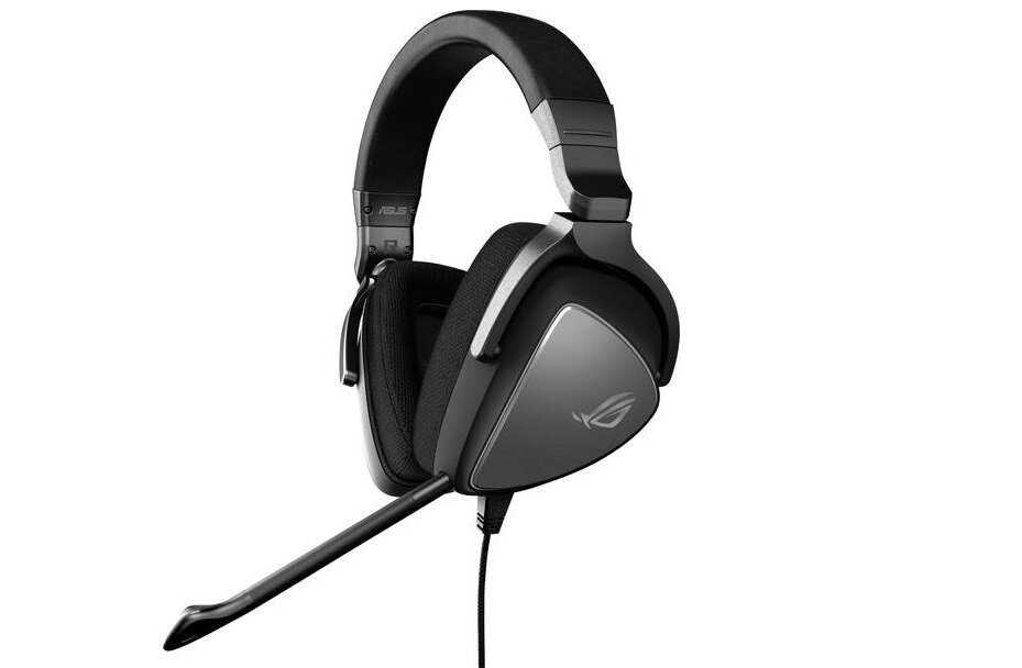 Słuchawki ASUS Rog Delta Core wysoka jakość miękkie nauszniki