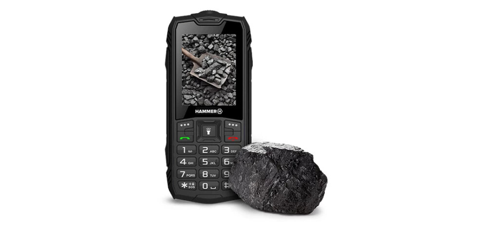 Telefon MYPHONE Hammer Rock certyfikat IP68