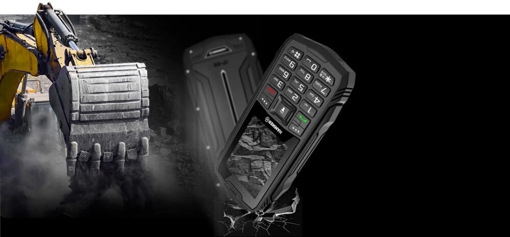 Telefon MYPHONE Hammer Rock design