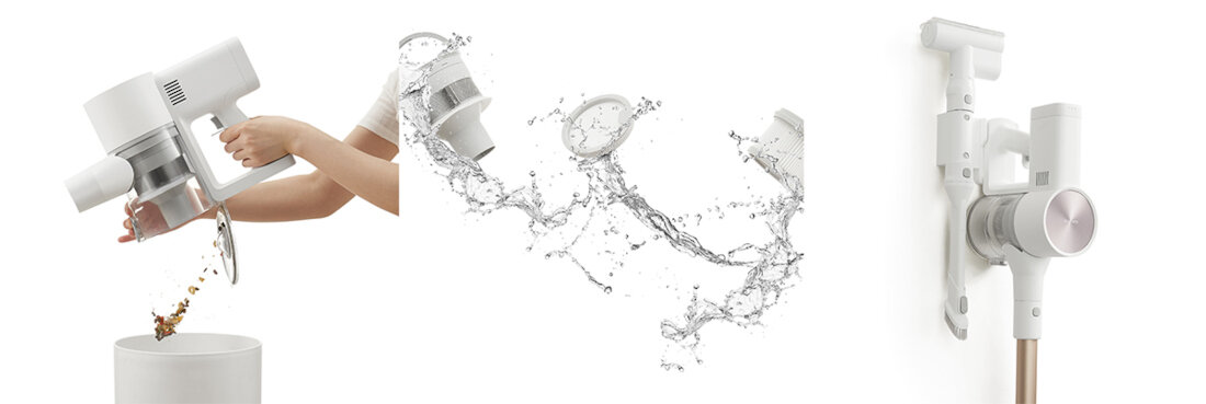 Odkurzacz XIAOMI Vacuum Cleaner G20 Ergonomiczna konstrukcja komfortowe sprzątanie pojemnik na kurz pojemność automatyczne otwieranie czyszczenie uchwyt ścienny przechowywanei