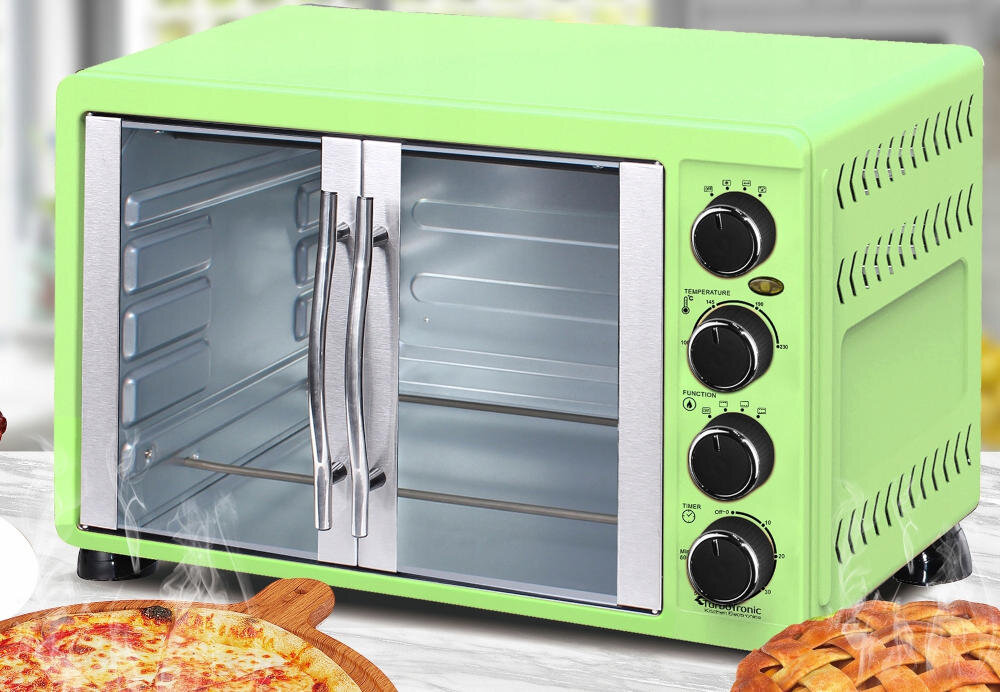 Piekarnik TURBOTRONIC TT-FEO55 sterowanie czas temperatura minutnik