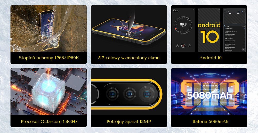 Smartfon ULEFONE Armor X8 