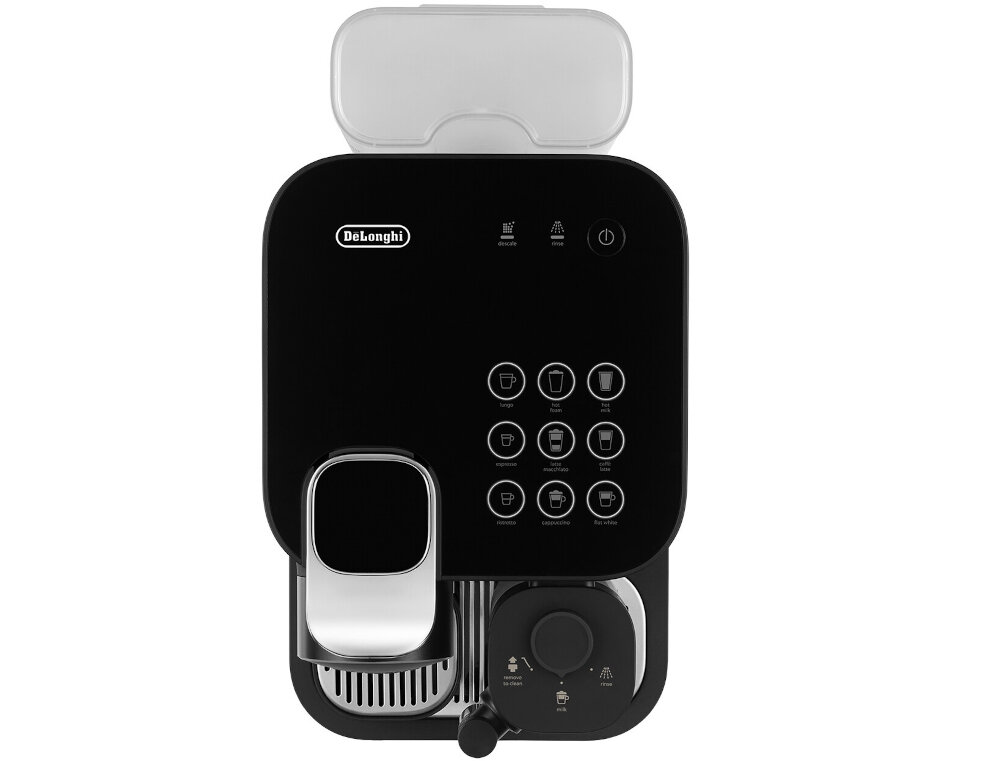 Ekspres DELONGHI Nespresso Gran Lattissima EN640.B Czarny obsługa cechy