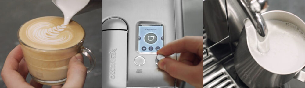 Ekspres SAGE Nespresso Creatista Plus SNE800BSS4EPL1 latwa obsluga wygoda komfort uzytkowanie