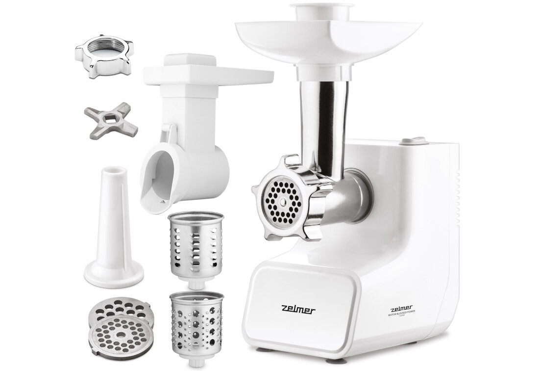 Maszynka do mięsa ZELMER ZMM3512B zestaw akcesoria komplet wyposażenie