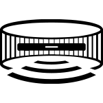 Dźwięk Dopasowany do Przestrzeni+ - ikona rozwiązania Samsung