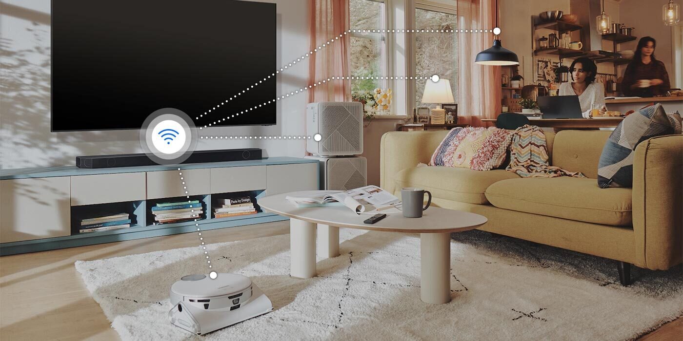 Soundbar Samsung HW-Q990C jako element inteligentnego domu Soundbar Samsung HW-Q990C jako element inteligentnego domu