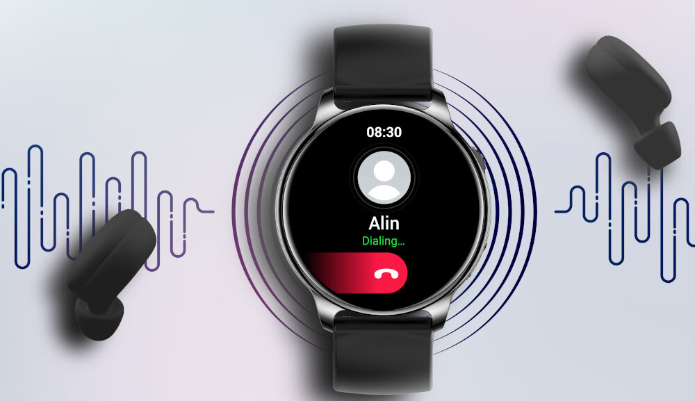 Smartwatch BEMI Trevio wyświetlacz dopasowanie tarcza zdrowie saturacja krwi ciśnienie krwi sen monitoring oddech cykl menstruacyjny powiadomienia wiadomości alarmy jakość tryby sportowe długa praca