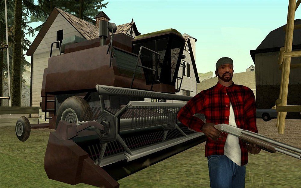 Gra Xbox 360 Grand Theft Auto: San Andreas postacie