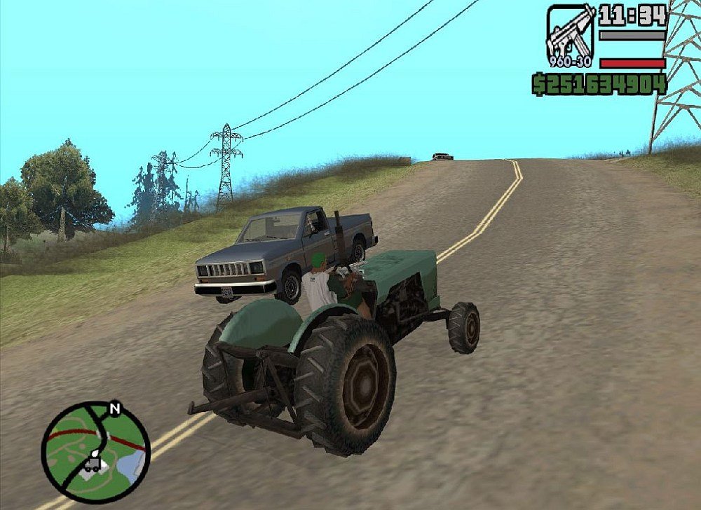 Gra Xbox 360 Grand Theft Auto: San Andreas funkcje