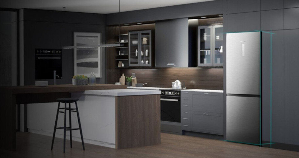 LODÓWKA HISENSE RB440N4ACD dopasowanie zabudowa