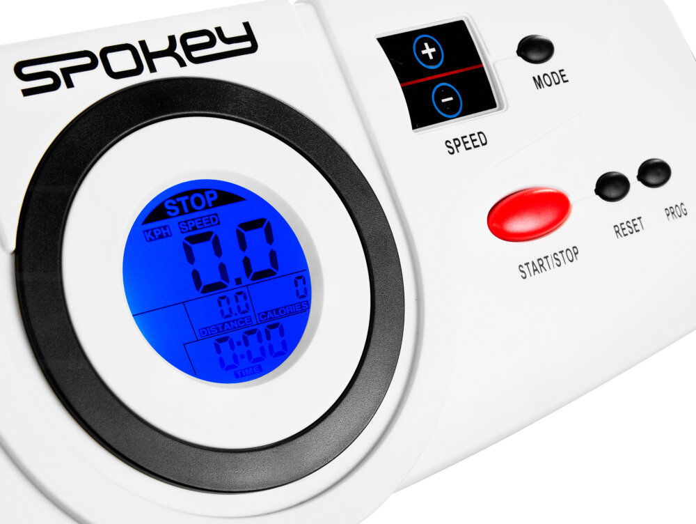 Bieżnia elektryczna SPOKEY Luna zroznicowane programy treningowe dla poczatkujacych dla doswiadczonch sportowcow 12 programow treningowych jeden trening manualny