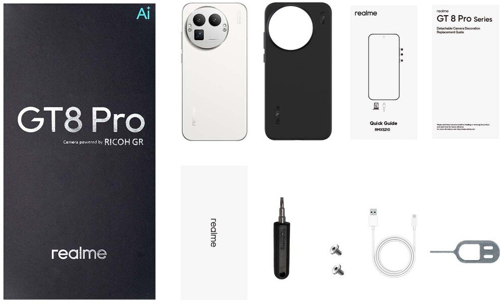 Smartfon REALME GT 8 Pro zestaw 