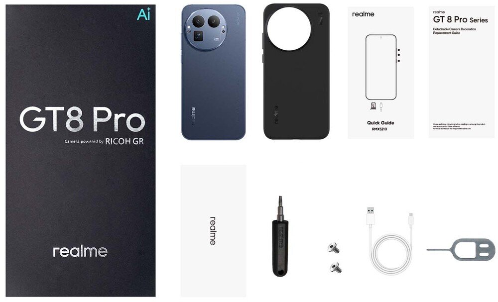 Smartfon REALME GT 8 Pro zestaw 