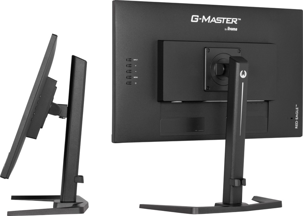 Monitor IIYAMA G-Master GB2770HSU-B6 27 1920x1080px IPS 180Hz 0.2 ms [MPRT] konstrukcja ramka kąt nachylenia mocowanie VESA