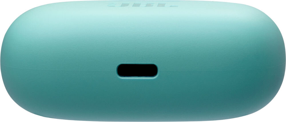 Słuchawki dokanałowe JBL Wave Beam 2 ANC - Solidna bateria i ładowanie, dół etui ładującego