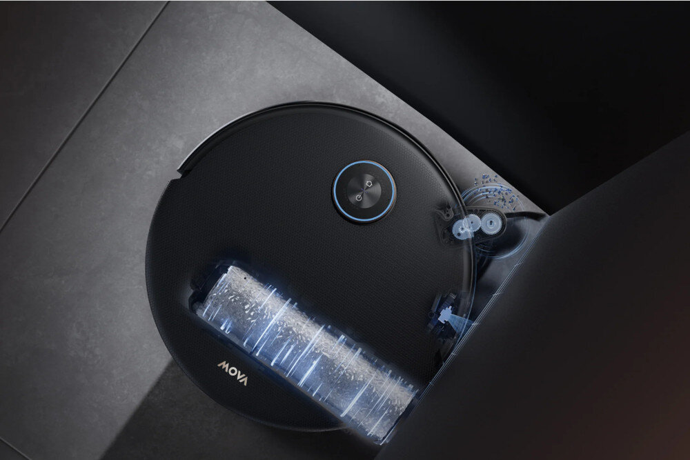 Robot sprzątający MOVA Z60 Ultra Roller Complete Biały Skuteczność przy krawędziach Technologia MaxiReach™  zasięg szczotki bocznej  W połączeniu z laserową nawigacją krawędziową 