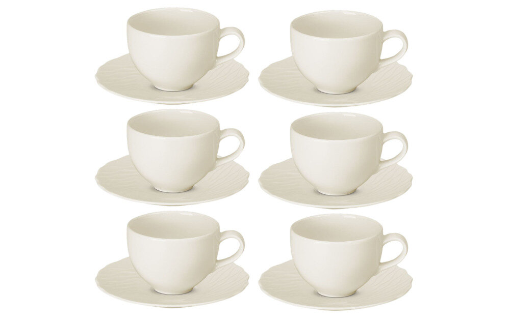 Zestaw filiżanek GERLACH Celestia  (12 elementów) Odporność  wysokie temperatury Porcelana wytrzymałe szkło szok termiczny własciwości