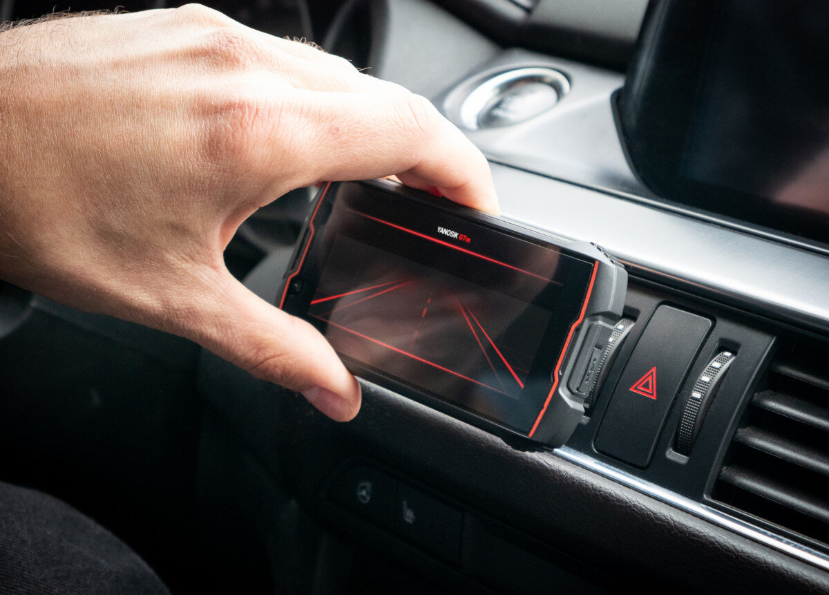 ANTYRADAR YANOSIK GTM komunikaty o zdarzeniach na drodze