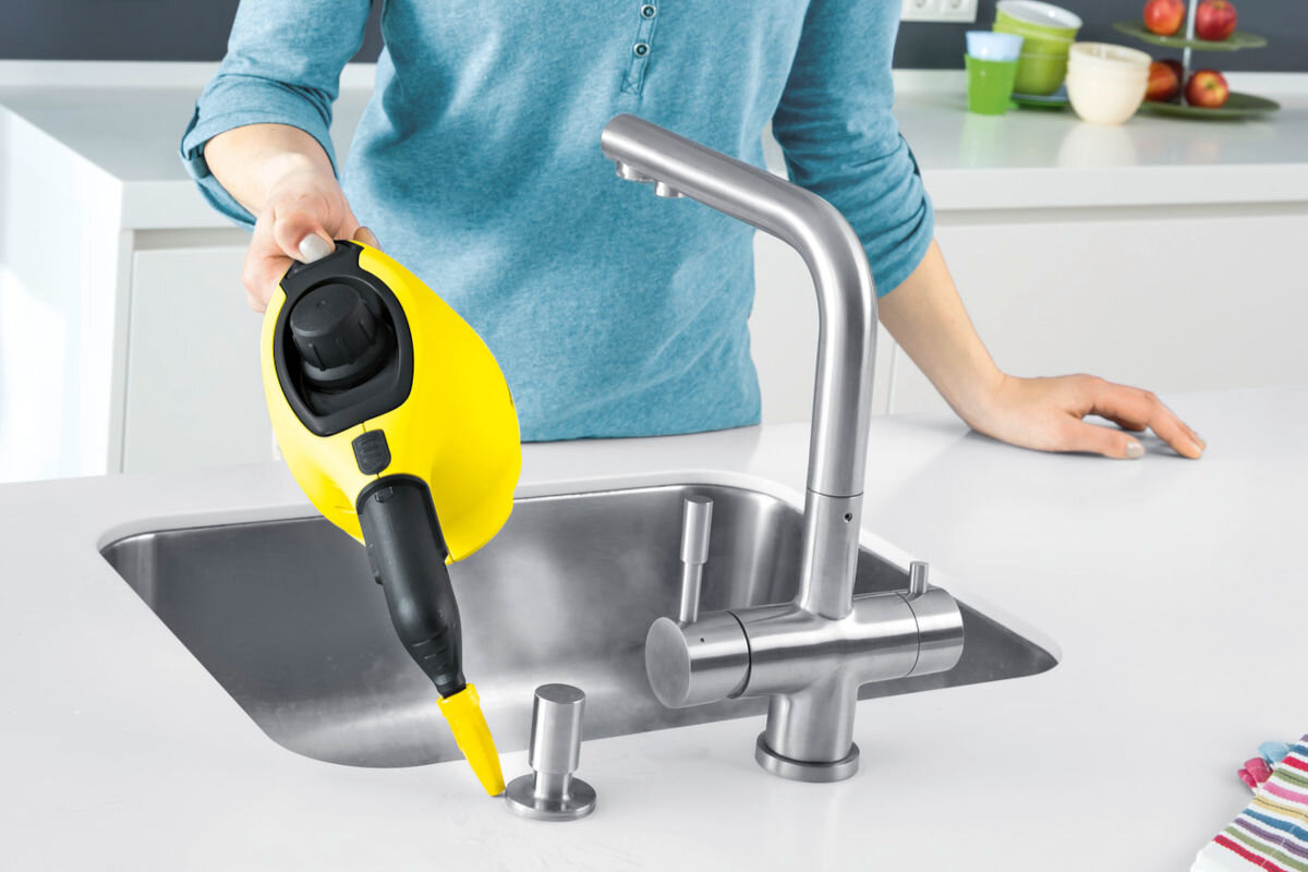 Mop parowy KARCHER SC 1 EasyFix 1.516-330.0 wodoodporne powierzchnie