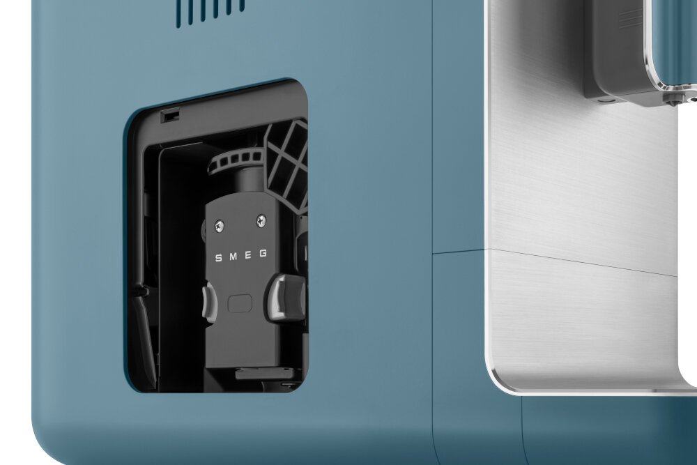 Ekspres SMEG BCC12SBMEU 18 cm szerokości Szybkie i stabilne grzanie System grzewczy Thermoblock  szybkie grzanie precyzja kontrola temperatura Krótki czas oczekiwania na gotowość