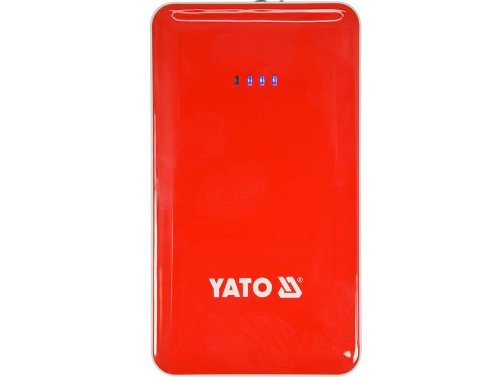 Urządzenie rozruchowe YATO 83080 Powerbank 7500 mAh urządzenie w pionie wsparcie w każdej sytuacji pomoc w razie awarii powerbank rozruch silników