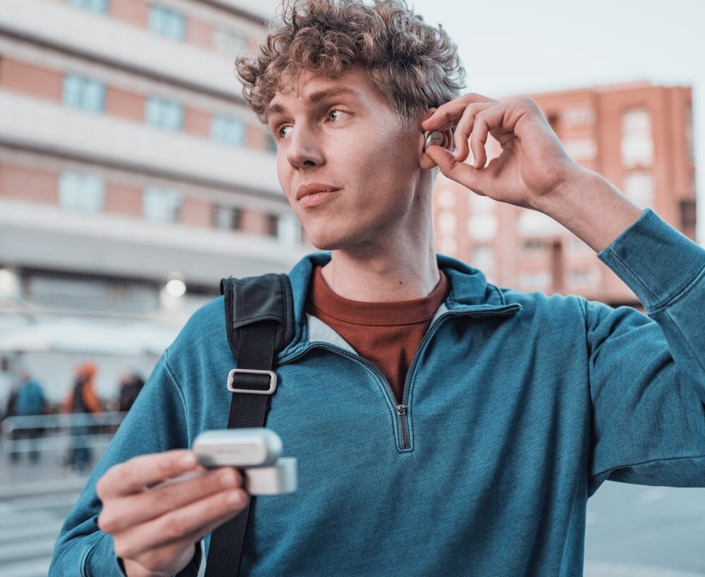 Słuchawki dokanałowe TECHNICS EAH-AZ60M2E jakość działanie charakterystyka czas praca unikalność dźwięk mikrofony szum